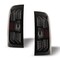 Winjet Led Tail Lights -  Black/Smoke CTWJ-0383-BS - alternate 1